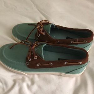 Polo Ralph Lauren Lander Mens Seafoam Green Boat.